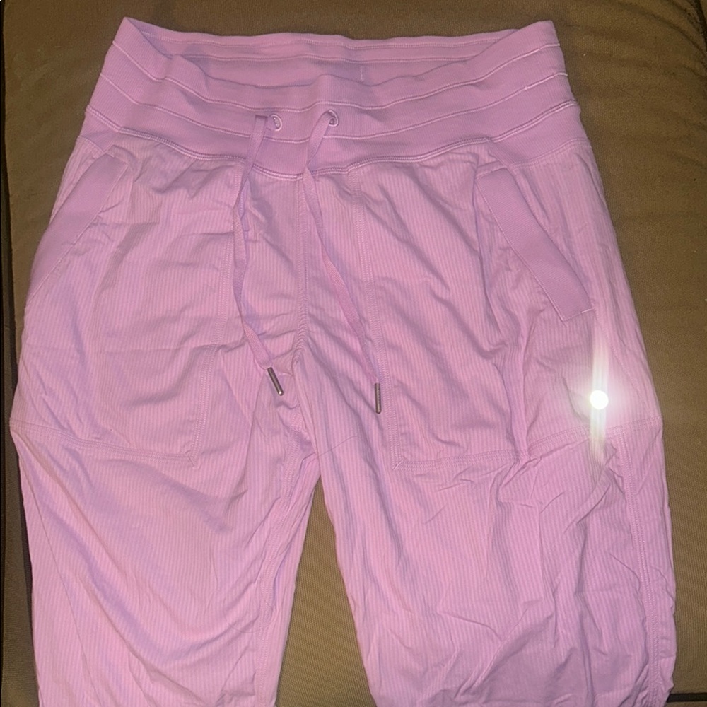 pink dance studio pants